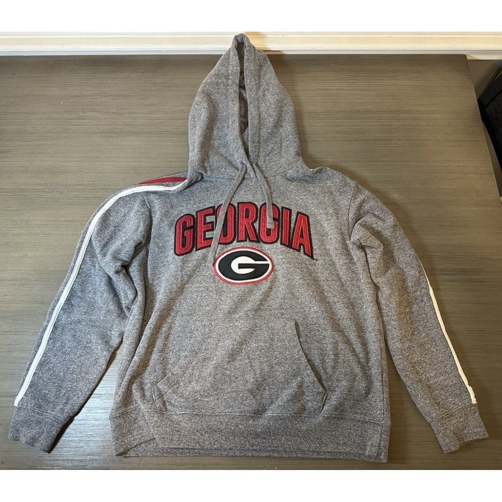 University of Georgia Bulldogs‎ Tailgate Grey Women's Medium Pullover Hoodie UGA